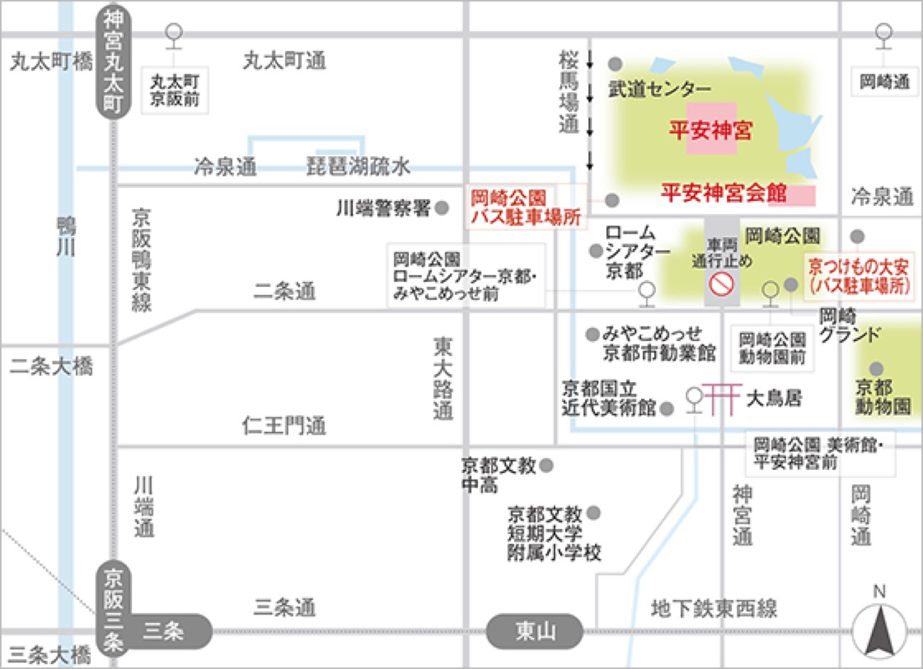 周辺の地図