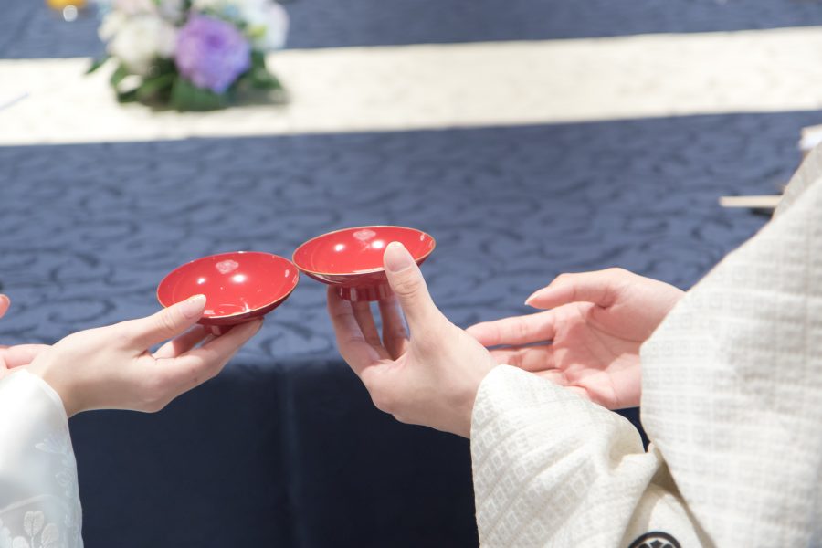 夫婦の契りを交わす日本らしい結婚式