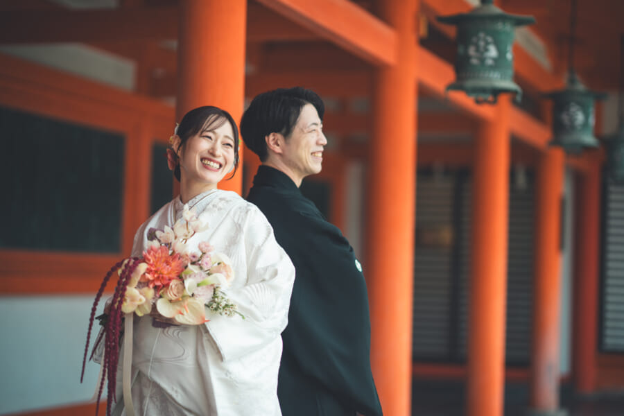 平安神宮の神前式