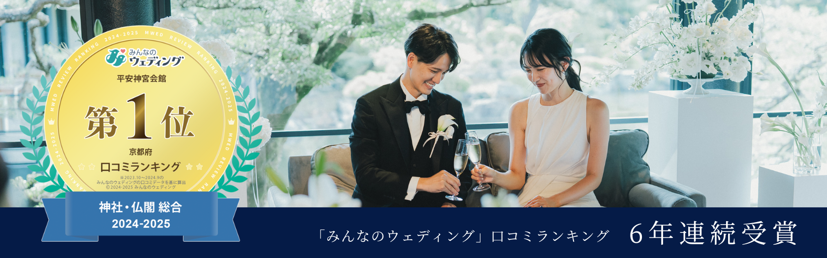 みんなのウエディング 口コミランキング受賞